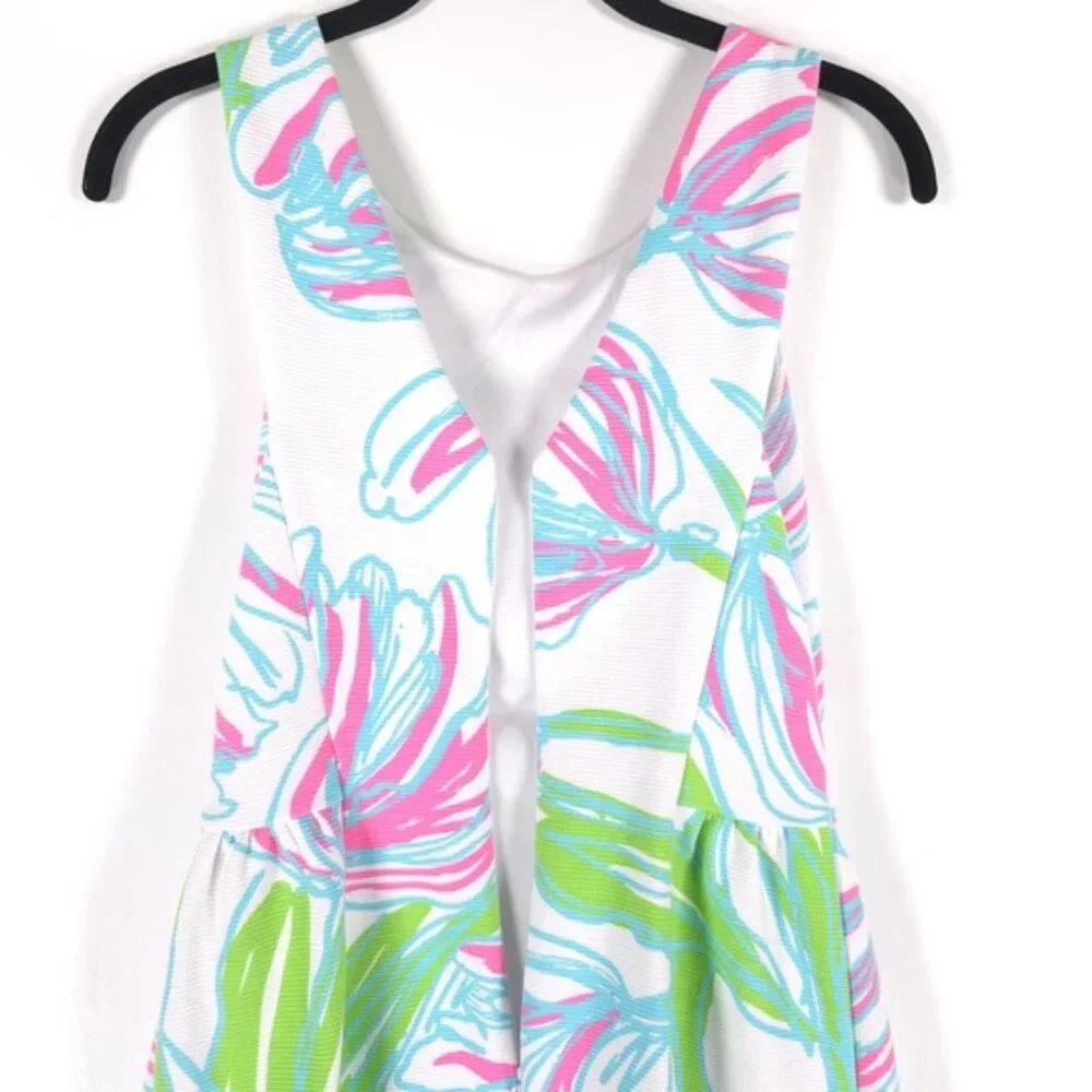 Lilly Pulitzer Bella Ring‎ The Bellboy Ottoman Fit & Flare Dress 74681 Size XS